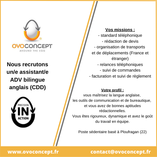 Ovoconcept recrute !