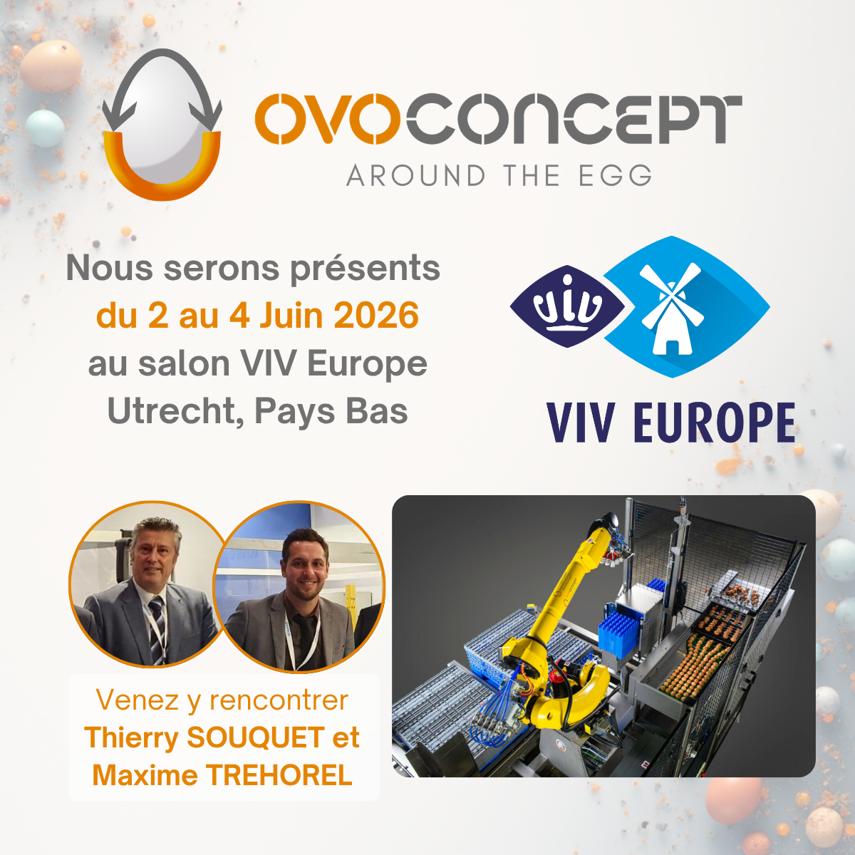 Ovoconcept au VIV Europe