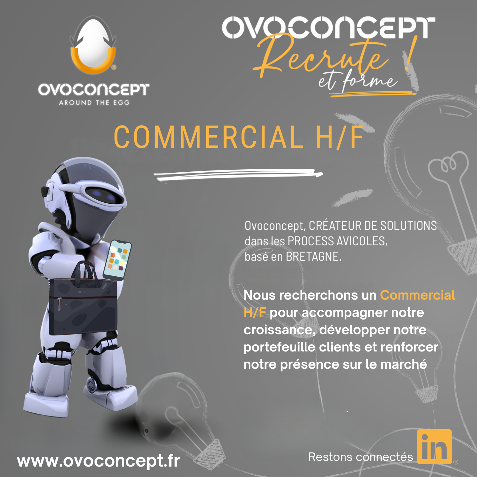 Recrutement commercial H/F